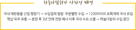 하늘다람쥐가 사라진 배경